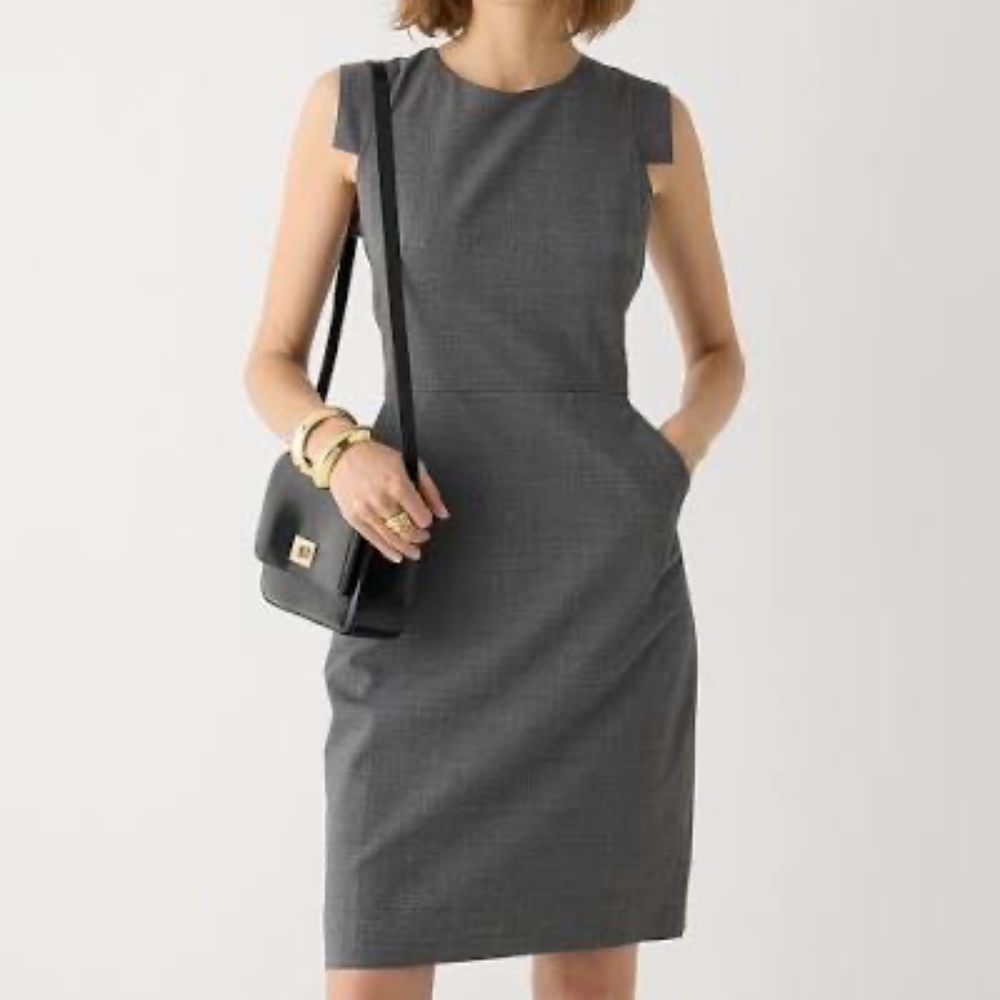 J.Crew Résumé Dress in Italian Stretch Wool NWT size 6